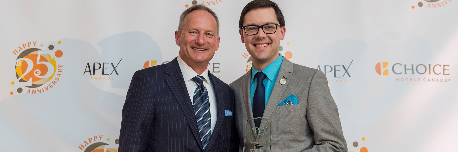 honoured with Leader of the Year